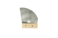 Шпатель РКК Classik 0.8 мм для тканевых потолков (с ровной деревянной ручкой)